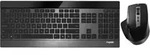 Rapoo Kabelloses ultraflaches Multi-Mode-Deskset "9900M",schwarz kabellose
