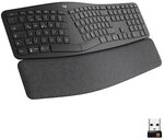 Logitech K860 Ergo, ergonomische Tastatur, kabellos