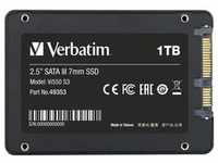 Verbatim Vi550 S3 1TB 2.5 Zoll SATA Interne Solid-State-Drive