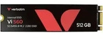Verbatim Vi560 S3 SSD 512GB M.2 2280 SATA - internes Solid-State-Module