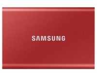 Samsung Portable SSD T7 2TB Rot Externe Solid-State-Drive, USB 3.2 Gen 2x1