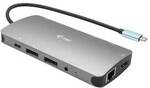 i-tec USB-C Metal Nano 3x Display Docking Station + Power Delivery 100 W