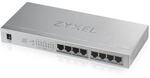 Zyxel GS1008HP Unmanaged Switch [8x Gigabit Ethernet PoE, Smart PoE+, 60W]