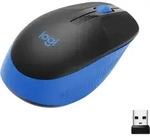 Logitech M190 Wireless Mouse, blau, USB-Nano Empf&auml;nger, 1000 DPI Aufl&ouml;sung