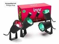 Innr Smart Outdoor Spotlight Colour Bundle 3-Pack + 1 - OSL 130 C Spot Erweiterung