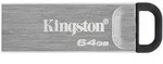 Kingston DataTraveler Kyson Typ-A 64GB USB-Stick Ohne Schutzkappe, bis zu 200 MB/s,