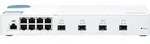 QNAP QSW-M408S Smart Managed Switch 4x 10GbE SFP+, 8x 1GbE RJ45, Layer 2,