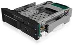 ICY BOX IB-173SSK 2-fach Wechselrahmen f&uuml;r 1x 2,5" und 1x 3,5" SATA/SAS...