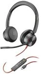 Poly Plantronics Blackwire 8225 Headset, Stereo, USB-C, Unified Communication