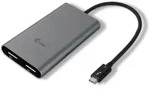 i-tec Thunderbolt 3 auf Dual Display Port Adapter 1x 5K 60Hz oder 2x 4K 60Hz