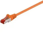 Goobay 7,5m CAT 6 Patchkabel, S/FTP PiMF, Orange