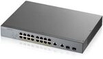 Zyxel GS1350-18HP Smart Managed Switch 16x Gigabit Ethernet (16x PoE+ max. 250 Watt),