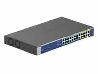 NETGEAR GS524UP Unmanaged Switch 24x Gigabit Ethernet, 16x PoE++, 8x PoE+, 240W