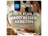 Logitech ERGO M575 kabelloser Trackball Maus, Bluetooth & 2,4GHz - Ergonomisches