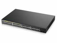 Zyxel GS1900-48HP V2 Smart Managed Switch 48x Gigabit Ethernet 24x PoE+ max. 170