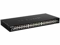D-Link DGS-1520-52/E, D-Link DGS-1520-52 Smart Managed Switch 48x Gigabit und...