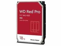 Western Digital WD Red Pro 18TB 3.5 Zoll SATA 6Gb/s - interne NAS Festplatte CMR