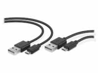 Speedlink STREAM Play & Charge USB Cable Set (PS4, black)