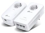 TP-Link AV1300 Gigabit Powerline WLAN AC1200 Set mit Steckdosen 2 x Adapter, bis zu