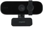 Rapoo Full HD Webcam "XW2K" 2K 4MP, Schwarz Webcam