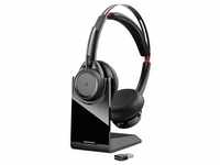 Poly Plantronics Voyager Focus B825 Headset, stereo, kabellos, Bluetooth, inkl.