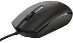 TRUST Basi Optical Mouse, kabelgebunden, 1200 dpi, 3 Tasten, beidh&auml;ndig verwendbar,