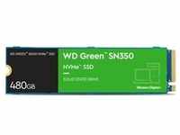 WD Green SN350 NVMe SSD 480GB M.2 2280 PCIe 3.0 x4 - internes Solid-State-Module