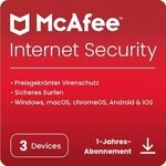 McAfee Internet Security [3 Ger&auml;te - 1 Jahr]