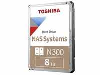 Toshiba N300 8TB 3.5 Zoll SATA Interne NAS Festplatte CMR
