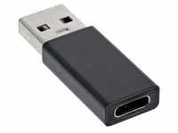 InLine® USB 3.2 Gen.2 Adapter USB-A Stecker auf USB Typ-C Buchse