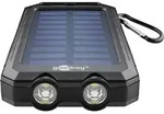 Goobay Solar Outdoor Powerbank 8.0 8.000 mAh, f&uuml;r Outdoor-Abenteuer dank robustem