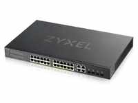 Zyxel GS1920-24HP V2 Smart Managed Switch 24x Gigabit Ethernet 24x PoE+, max. 375