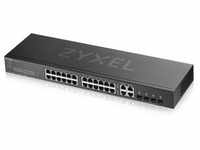 Zyxel GS1920-24 V2 Smart Managed Switch 24x Gigabit Ethernet, 4x GbE/SFP Combo