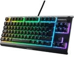 Steelseries Apex 3 TKL Gaming Tastatur - IP32-wasserresistent, kabelgebunden,