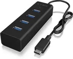 ICY BOX ICYBOX IB-HUB1409-C3 4 Port Hub mit USB Type-C Anschluss