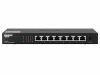 QNAP Systems QSW-1108-8T 8-Port Unmanaged Switch 8x 2,5GbE RJ45, Lüfterlos
