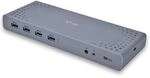 i-tec USB-C / USB-A 3.0 4K DUAL VIDEO DOCKING STATION [2x HDMI, 2x DP-Port 1x USB-C
