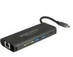 Delock USB Typ-C 3.1 Dockingstation mit HDMI, LAN & USB Anschluss