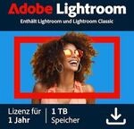 Adobe Lightroom | 1 Jahr | 1TB | PC/Mac