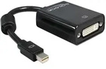 Delock Adapter mini Displayport Stecker > DVI Buchse schwarz