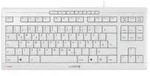 CHERRY STREAM KEYBOARD TKL, USB-kabelgebunden, wei&szlig;-grau
