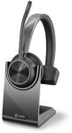 Poly Plantronics Voyager 4310 UC Bluetooth Headset, Nano Dongle mit USB-C Anschluss,