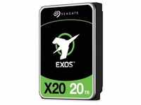 Seagate Exos X20 20TB 3.5 Zoll SAS 6Gb/s CMR Interne Enterprise Festplatte mit