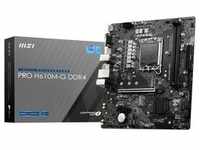 MSI Pro Pro H610M-G DDR4 Mainboard Mainboard