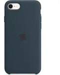 Apple iPhone SE Silikon Case - abyssblau Handytasche