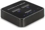 Delock M.2 Dockingstation f&uuml;r 2 x M.2 NVMe PCIe SSD mit Klon Funktion