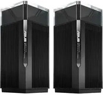 ASUS ZenWiFi Pro ET12 WLAN Mesh Router 2er-Pack Schwarz WiFi 6E 802.11ax, Tri-Band,