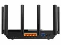 TP-Link Archer AXE75 WLAN Router Wi-Fi 6E 802.11ax, Tri-Band, bis zu 5.400 Mbit/s, 4x