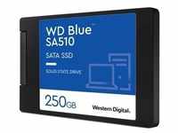 WD Blue SA510 SSD 250GB 2.5 Zoll SATA 6 Gbit/s - interne Solid-State-Drive