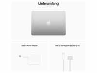 Apple MacBook Air 13,6" M2 Chip CZ15X-0221000 Silber Apple M2 Chip 8-Core CPU...